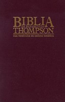 Biblia de Seminario Thompson no venta seminario (Piel Especial Vino) [Biblia]