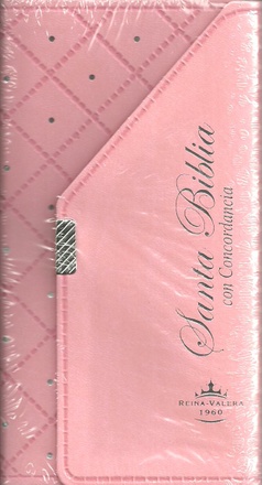 Biblia RVR036CB Agenda Broche Rosa Claro