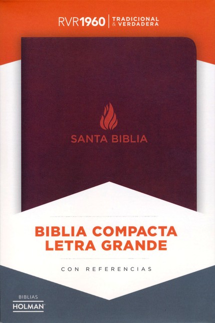 Biblia RVR60 LGi Compacta Piel Fab Marron