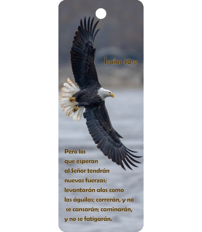 Separador 3D Isaias 40:31 Águila