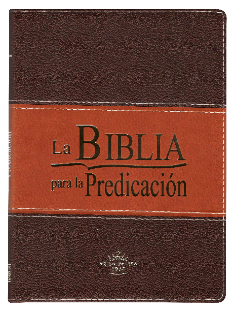 Biblia RVR086LG Predicación Marrón