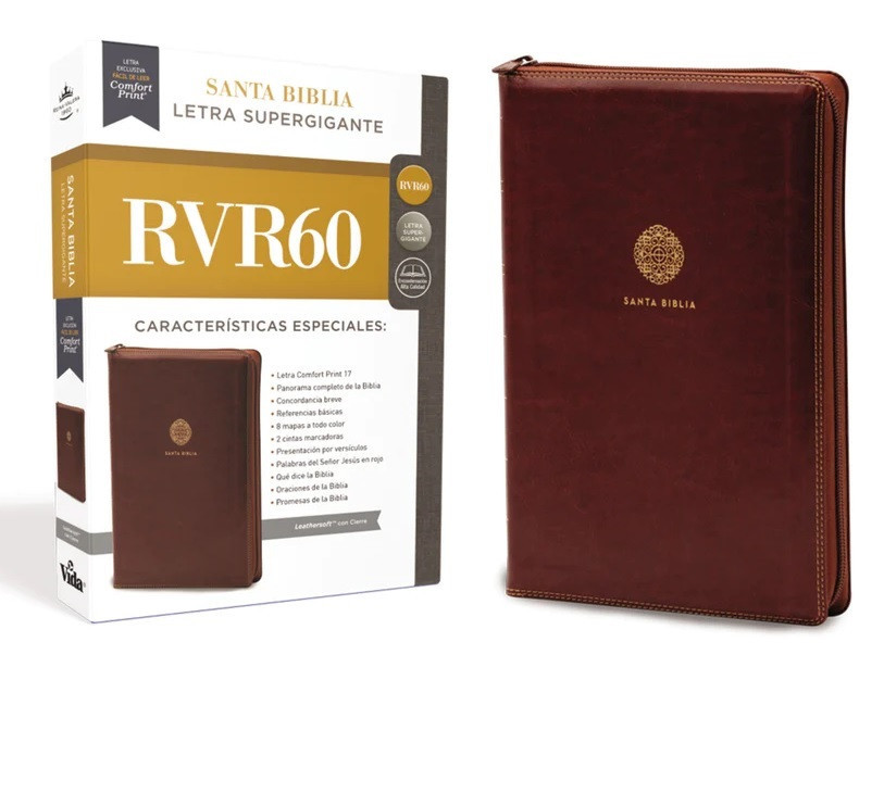 Biblia RVR60 Let SG Cafe con indice y ci