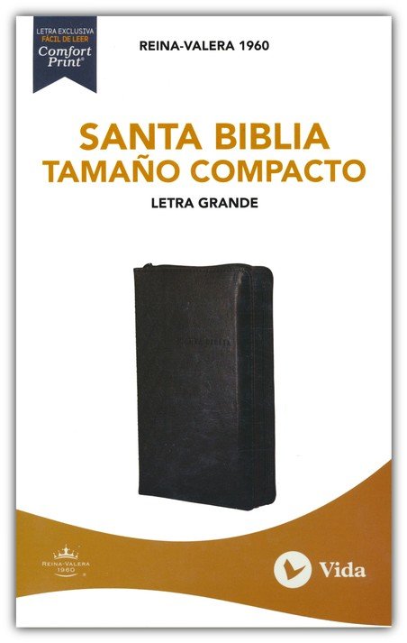 Biblia RVR60 LG TC LS Negro LR CCierre