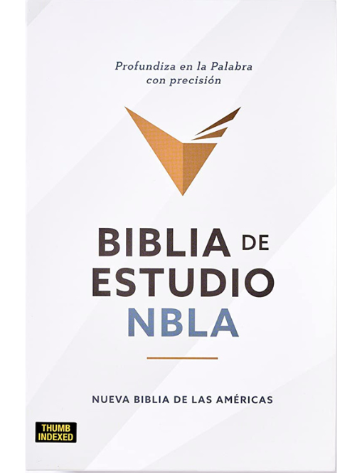 Biblia Estudio NBLA Leathersoft Gris Ind