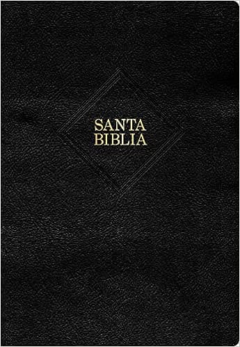 Biblia RVR60/Letra Supergigante Edicion 2023/Negro Piel Fabricada