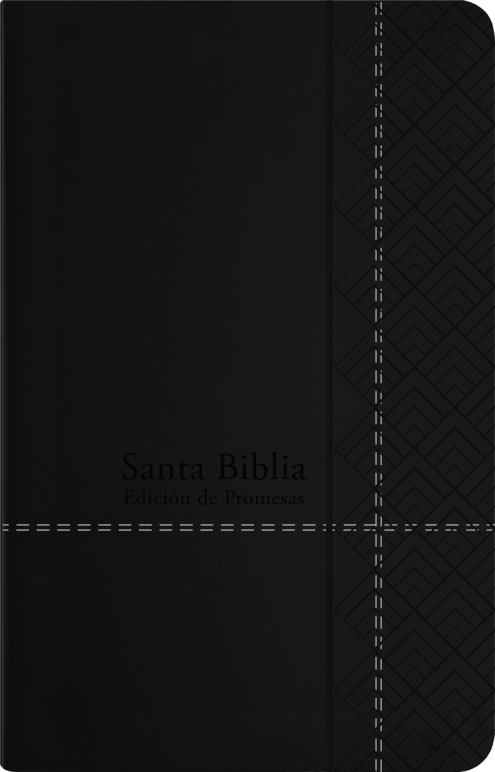 Biblia Promesas Manual Negra Cierre PE