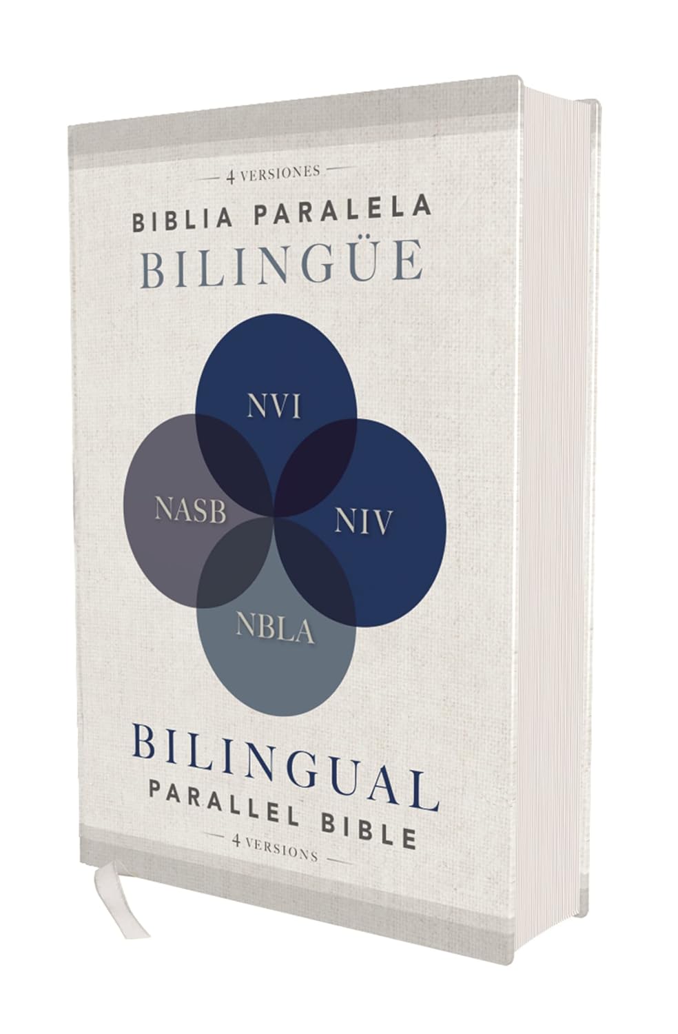 Biblia Paralela Bilingüe/ Tapa Dura / NVI-NIV, NBLA-NASB, Tapa Dura ...