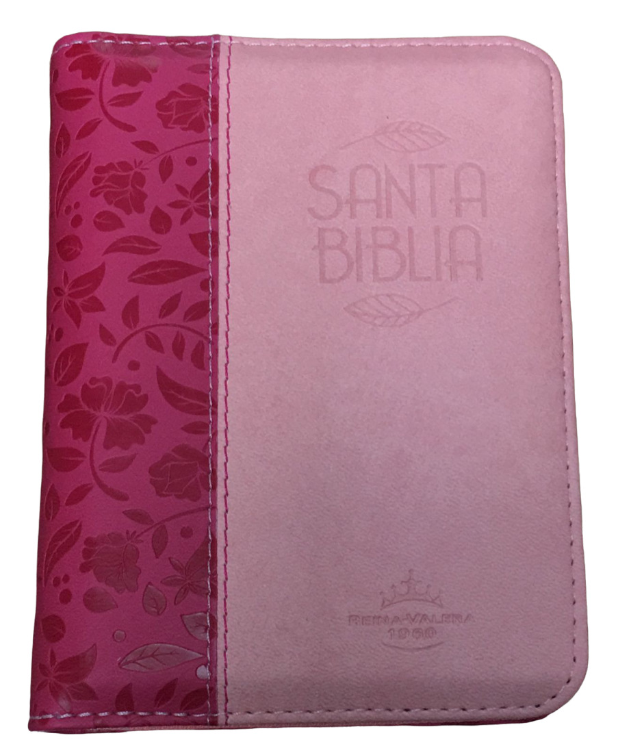 Biblia RVR60 Bolsillo IP Fucsia Rosa QR
