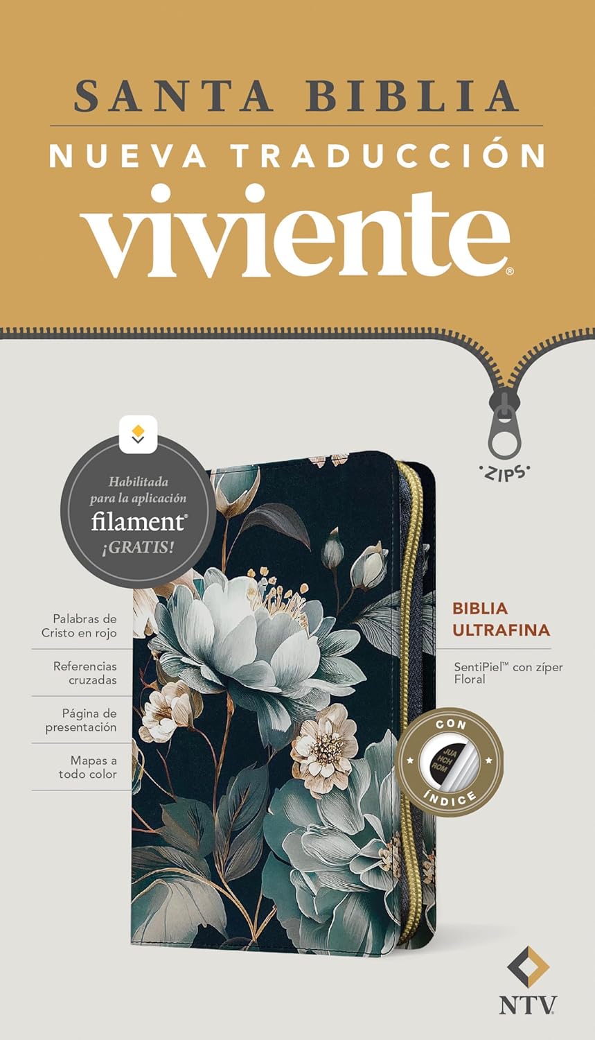 BIBLIA ULTRAFINA NTV ZIPER FEE LLIK IND