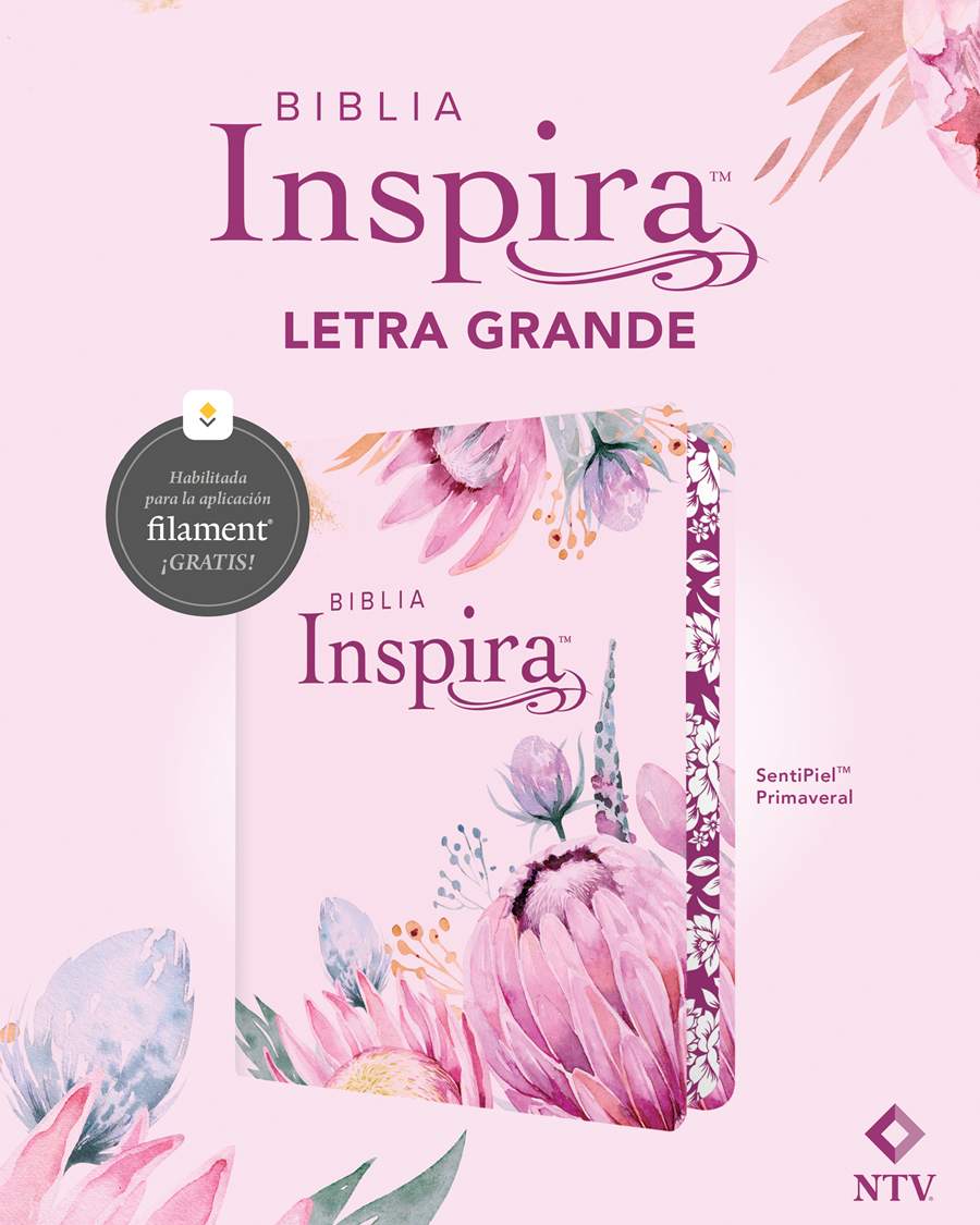 Biblia Inspira NTV Letra Grande con Filament