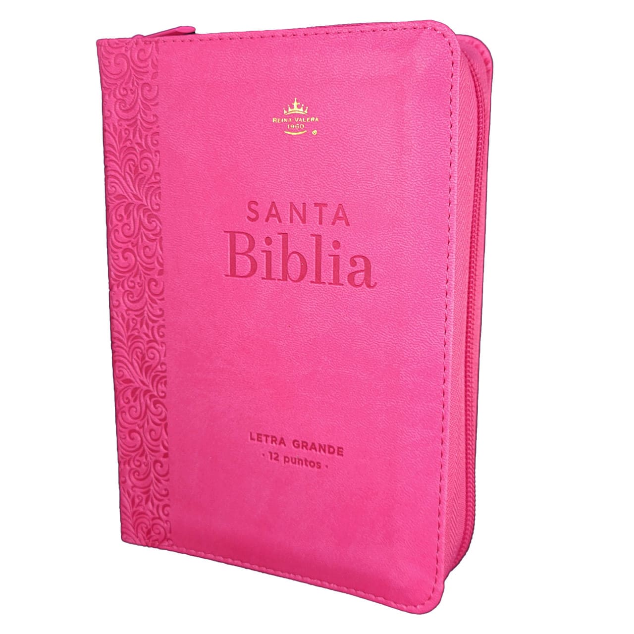 RVR60 Biblia Tamaño Manual Letra Grande Con Cierre