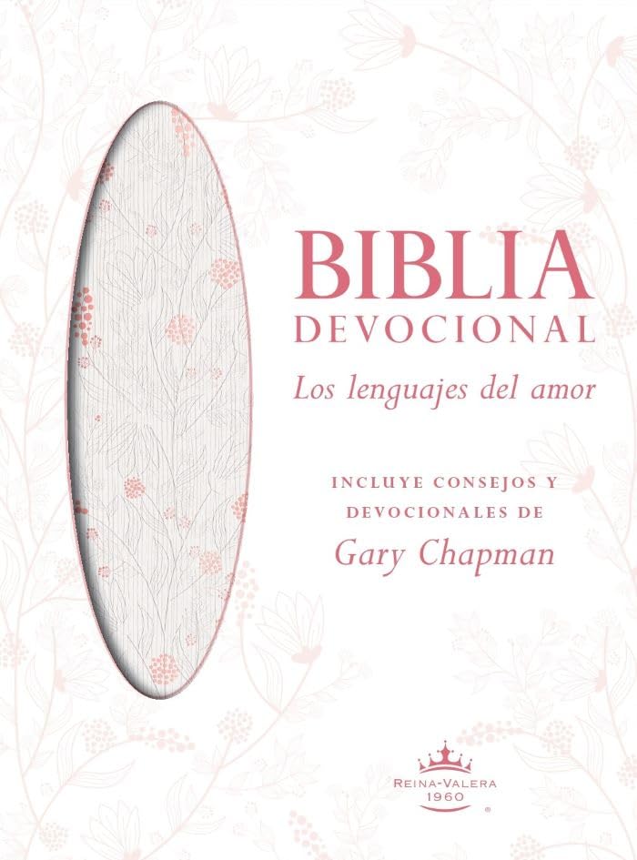 Biblia RVR1960 Devocional 5 Lenguajes del Amor Oro Rosa
