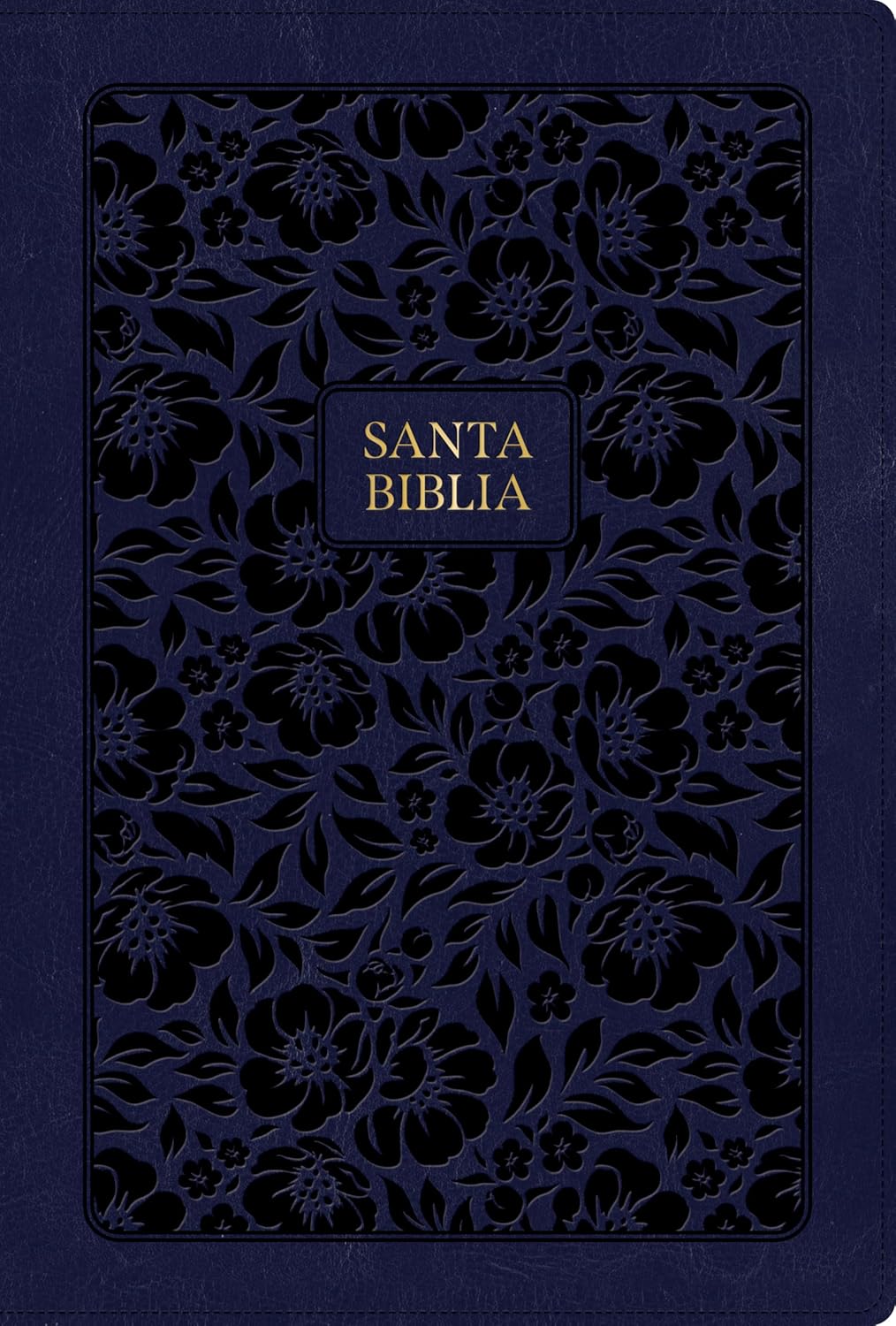 Biblia RVR 1960 LG Manual Ed. Especial Azul Marino Simi Piel