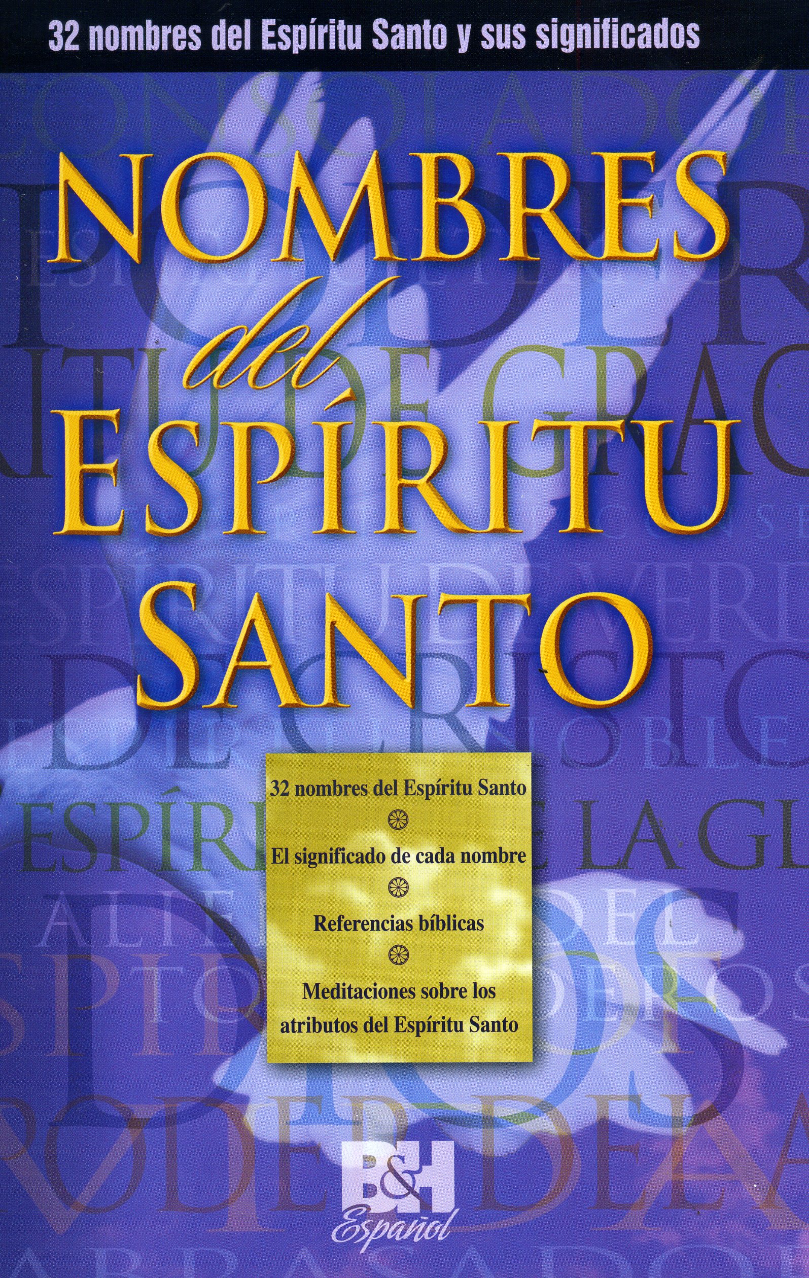 Nombres Del Espiritu Santo/Folleto/Colec