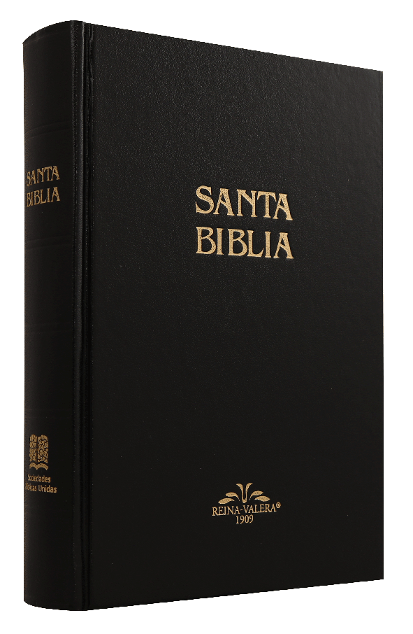 Biblia/RV1909/VR053/Negra/TD/C-Rojo